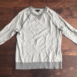 Men’s banana republic gray crew neck sweater